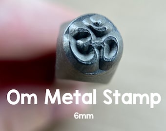 Om Metal Stamp