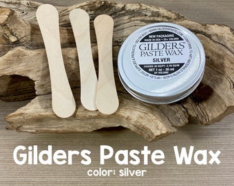 Gilders Paste Wax, Silver