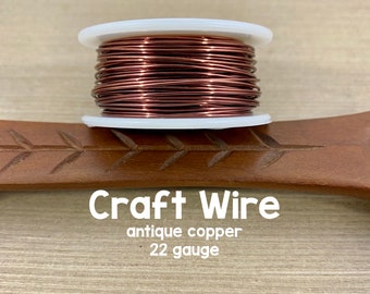 22 Gauge Antique Copper Wire, 15 Yards
