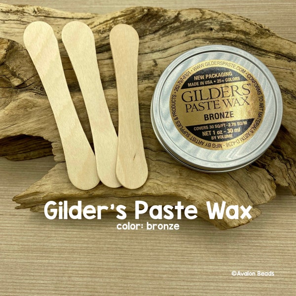 Gilders Paste Wax, Bronze