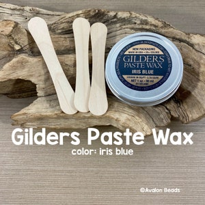 Gilders Paste Wax, Iris Blue
