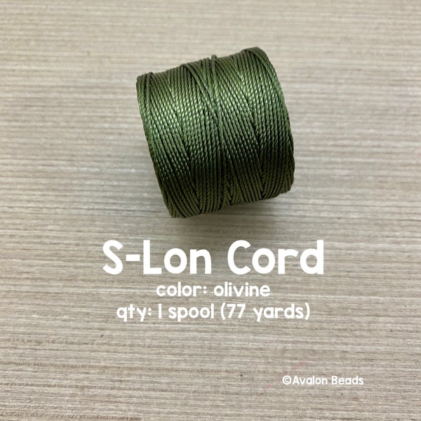 S-Lon Nylon Cord, Tex 210, Olivine