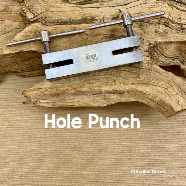 Metal Hole Punch, Double Punch, 1.5mm & 2mm