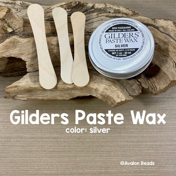 Gilders Paste Wax, Silver