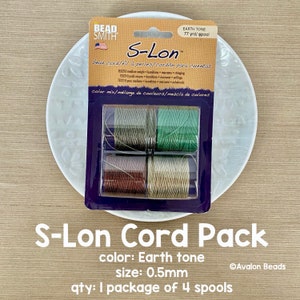 S-Lon Nylon Cord Pack, Tex 210, Earth Tones