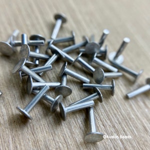 Aluminum Rivets, 1/4, 1.3mm, 100 Pieces image 3