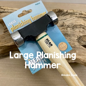 Planishing Hammer, 24mm Domed & Flat Faces