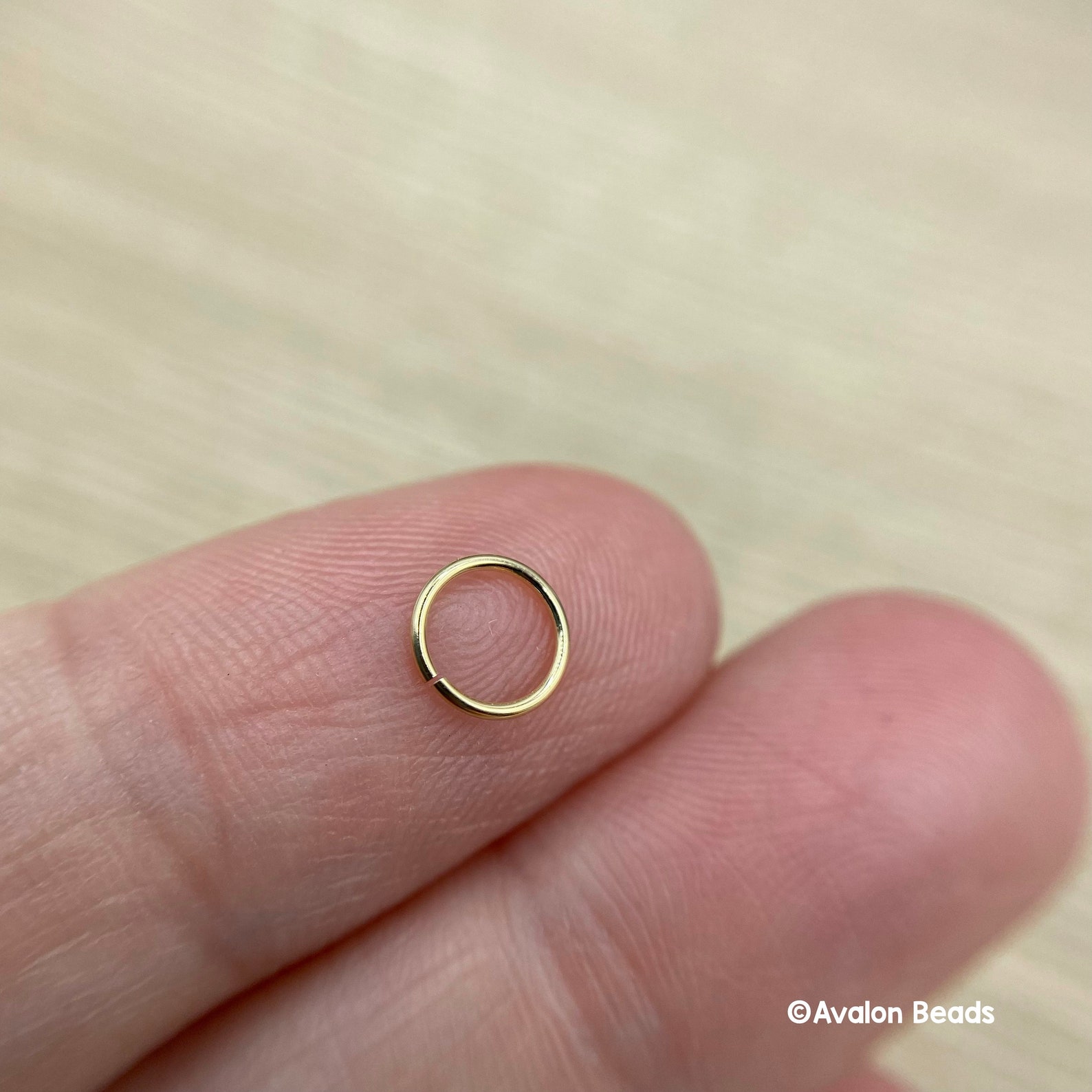 6mm Jump Rings Goldfilled Open Jump Rings 6mm 20 Etsy