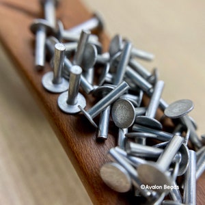 Aluminum Rivets, 1/4, 1.3mm, 100 Pieces image 2