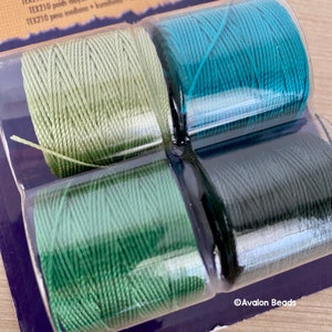 S-Lon Nylon Cord PackTex 210, Evergreen image 3