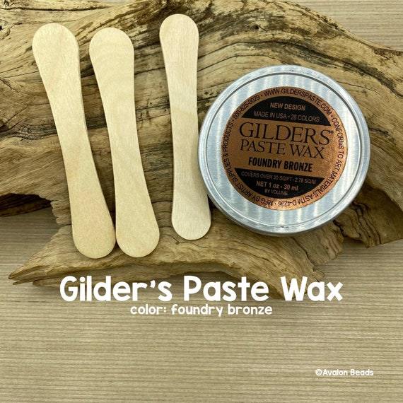 Gilders Paste Wax, Foundry Bronze