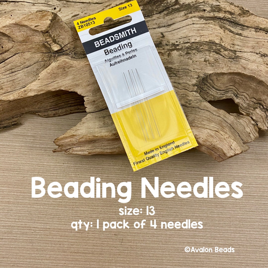 Beading Needles, Size 13, 4 Needles Etsy