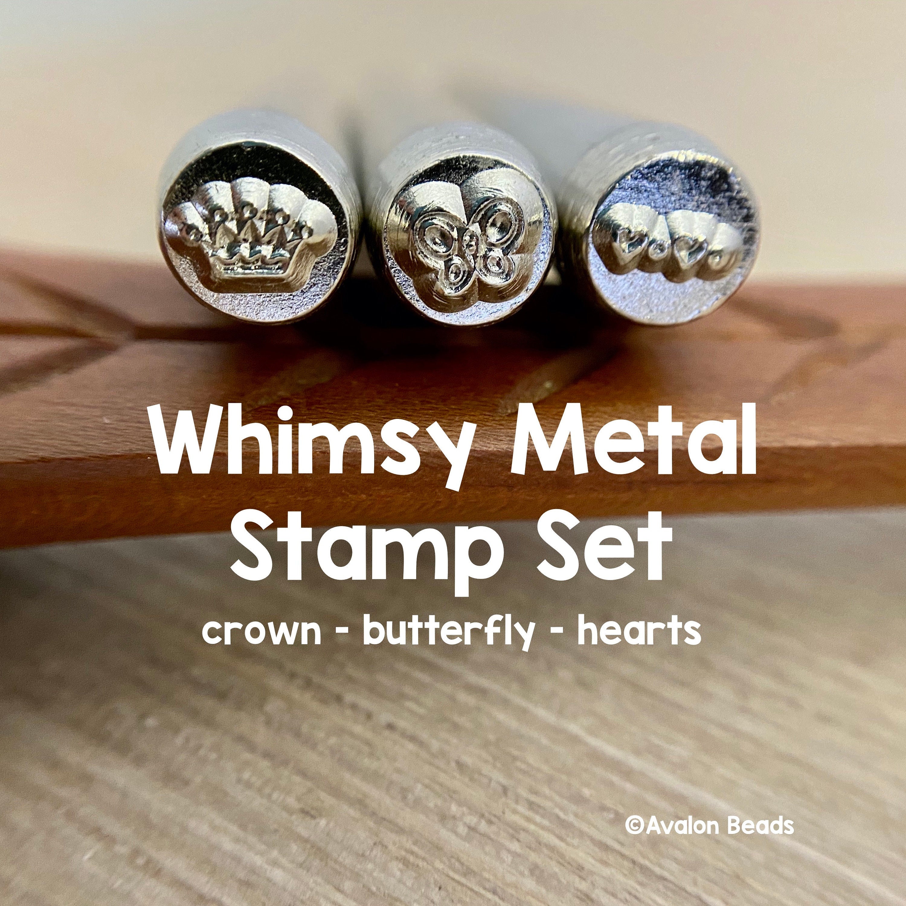 KINGS CROWN Metal Stamp, 6 mm, Royal Crown, Hand Stamping