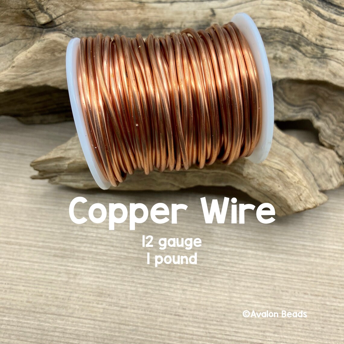 12 Gauge Copper Wire 1 Pound Coil Approximately 51 Feet Etsy
