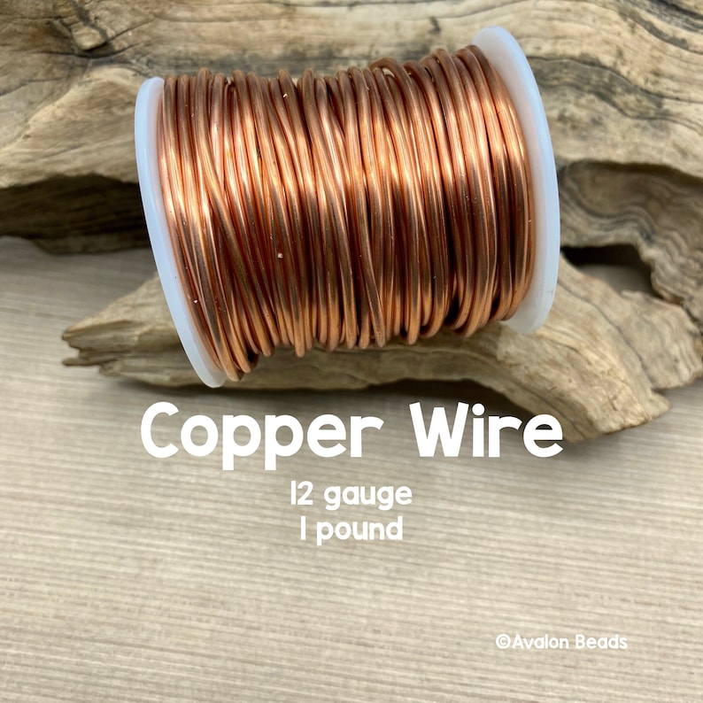 12ゲージ銅線、1ポンドコイル、約51フィート 画像 1
