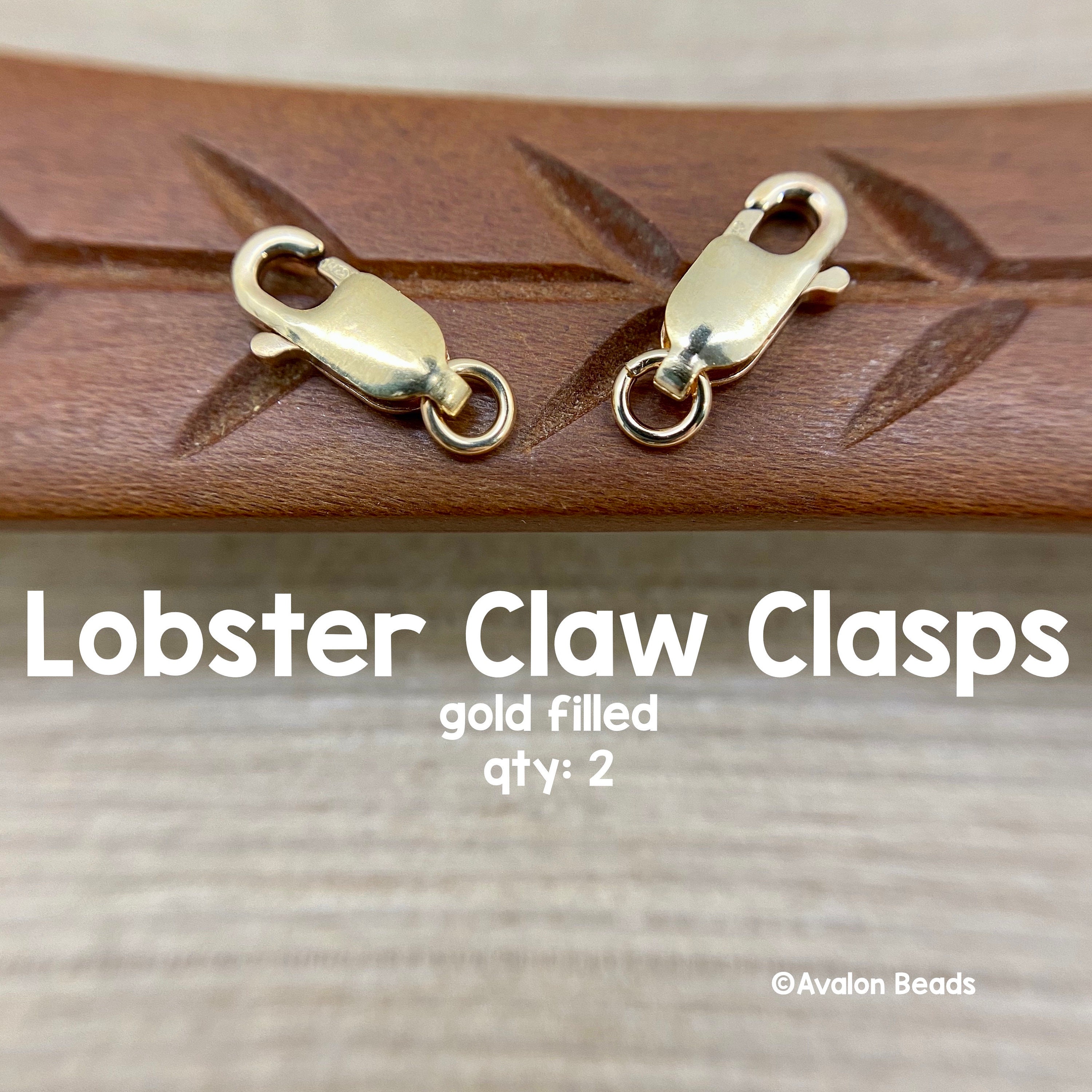 Buy Gold Filled Lobster Clasp 4x10mm 2 Clasps Online in India Etsy