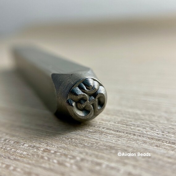 thumbnail image 2 of ImpressArt Om Symbol Metal Stamp For Jewelry Making & Spiritual Crafts 2 of 4