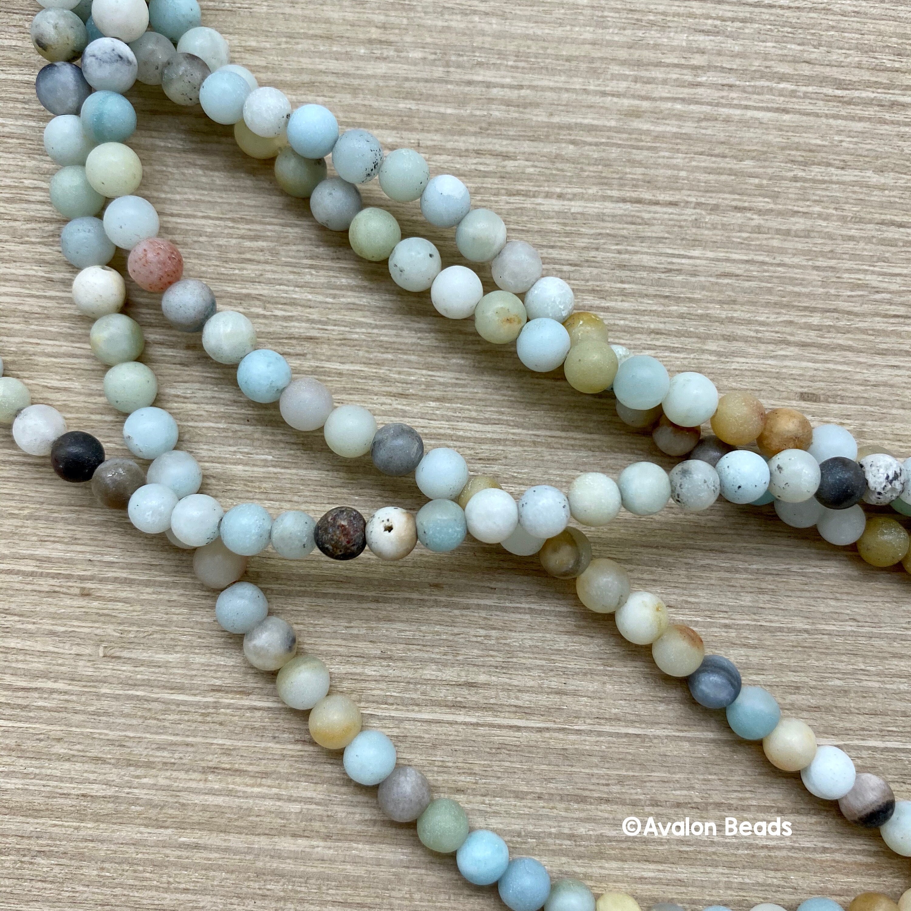 4 X6mm/5 X8mm Perline Di Abaco In Pietra Naturale A Forma Di Rondelle Lapislazzu - Foto 9