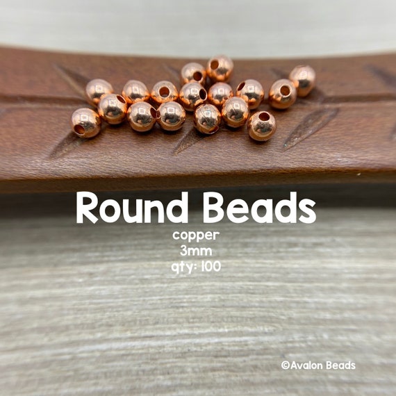 Perline In Metallo Lucido 3mm - 100 Pezzi Per Fai Da Te - Foto 12