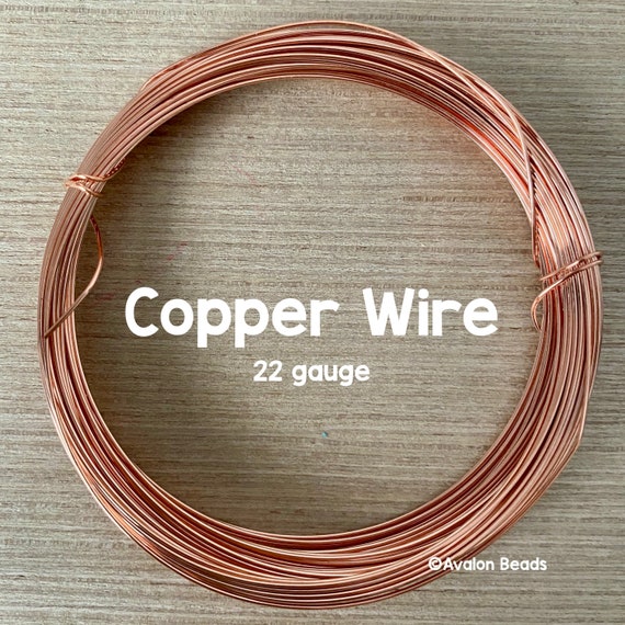 22 Gauge Pure Copper Wire, 10 Meters 