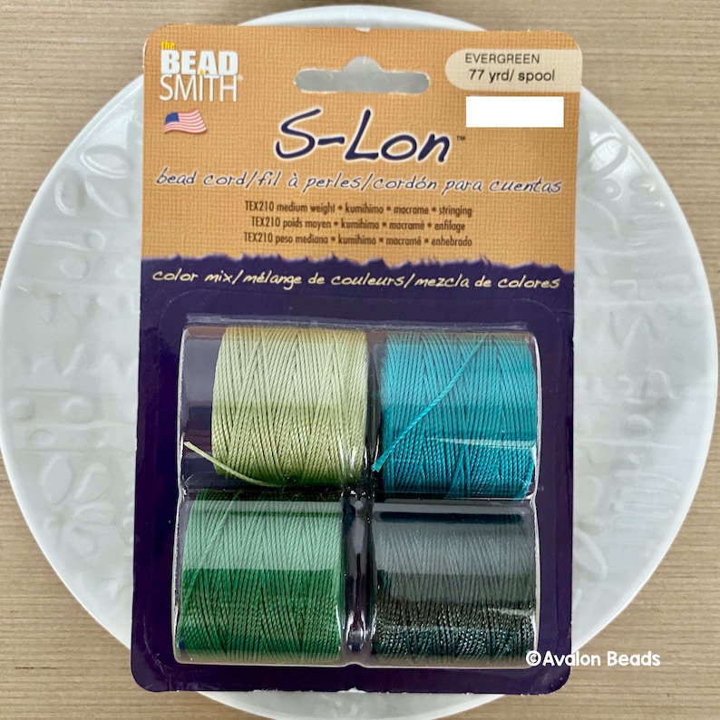 S-Lon Nylon Cord PackTex 210, Evergreen image 2