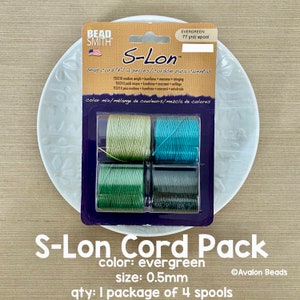 S-Lon Nylon Cord PackTex 210, Evergreen image 1