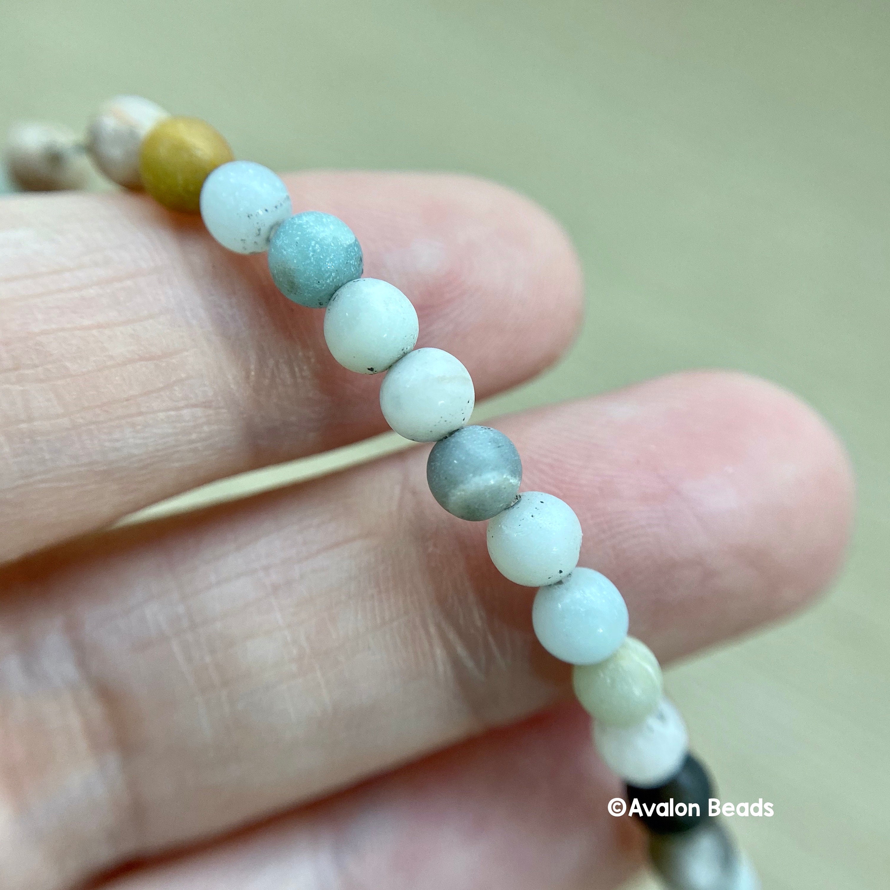 4 X6mm/5 X8mm Perline Di Abaco In Pietra Naturale A Forma Di Rondelle Lapislazzu - Foto 11