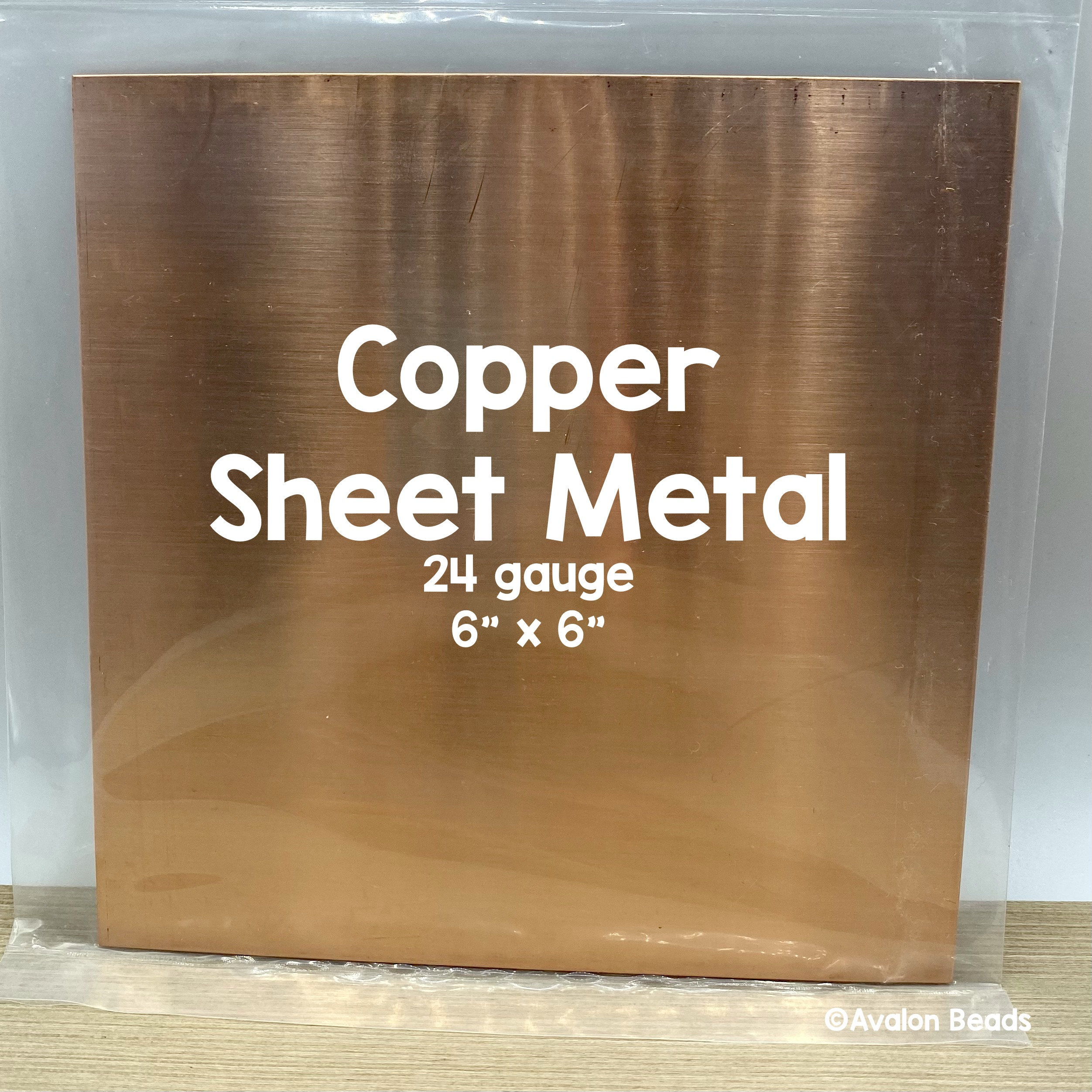3' X 5' Copper Sheet Metal, Pure C110 Food Grade, Brand New, 16 Ounce 24  Gauge / 16 Oz / 22 Mil 