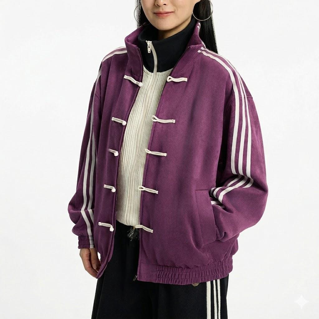 トップス OriginalsCTTChinese Track Jacket M Originals CTT Chinese Track Top Unisex Streetwear Zip Casual