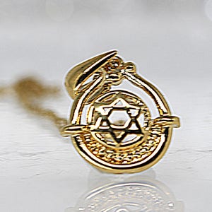 Star of David Necklace. Gold Filled 14 k Star of David pendant. Chanukah Gift Hanukkah Gift. Judaic Jewelry. Bat mitzvah jewelry gift idea's