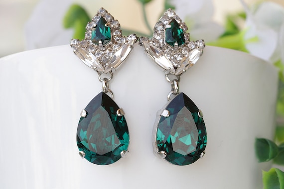 Teirra Glossy Drop Earring – Adore By Priyanka