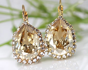 Bague Fantaisie Style Tibétain Zircon/strass Champagne - Alliage, Neuf Sans Emballage