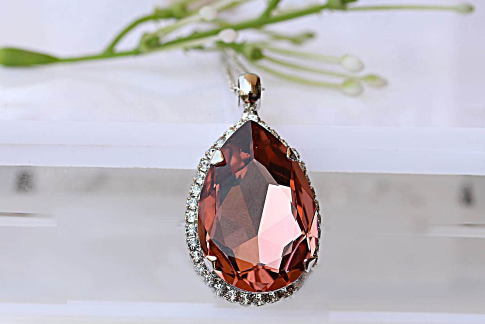 Blush Jewellery Sets Bridal Jewelry Set Bridesmaid Set Gray Etsy