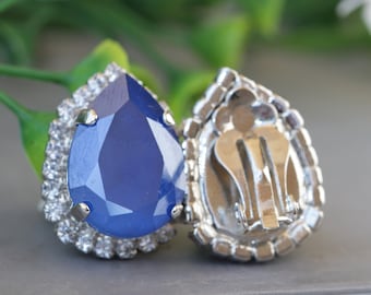 Orecchini pendenti per bambina mm 25 in argento 925 con cuore smaltato