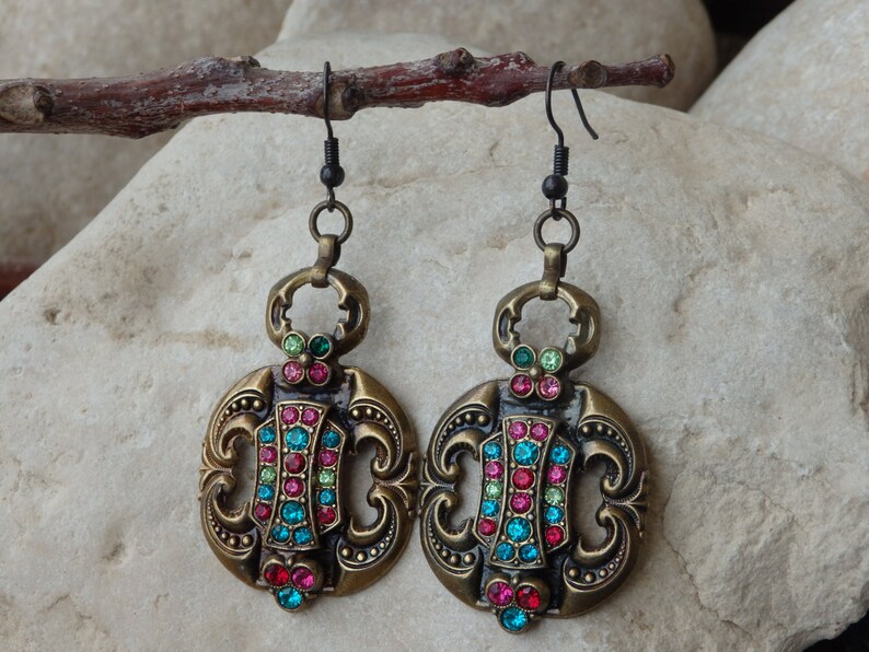 Vintage Style Earrings Vintage Style Jewelry Turquoise and Etsy