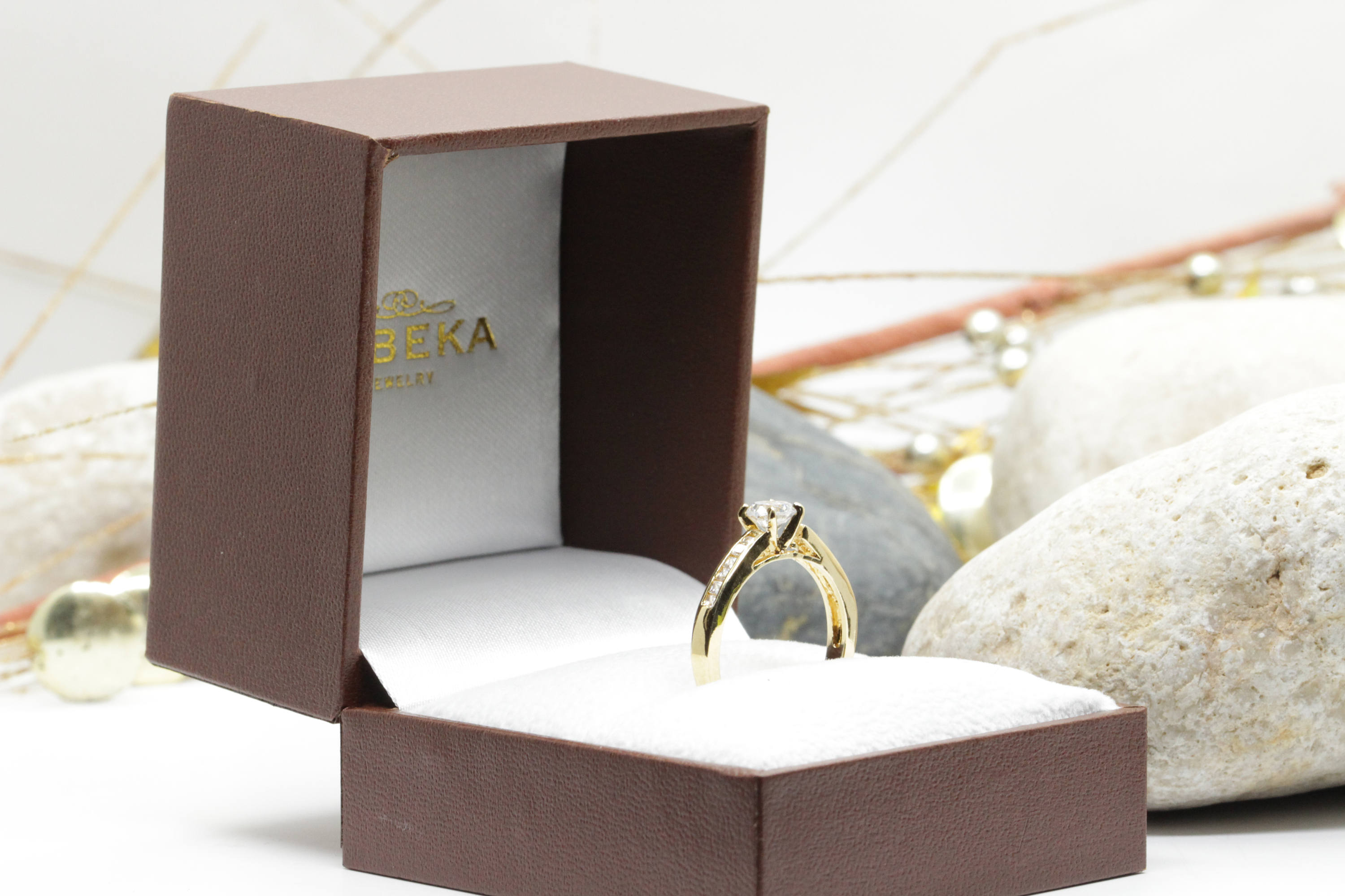 Gold Filled Eternity Ring: Cubic Zirconia Promise Ring - Etsy