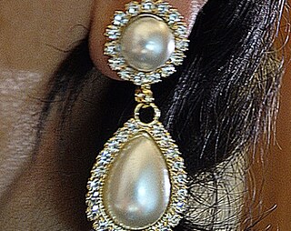 MIQIMIAO Orecchini A Goccia Con Perle Bianche E Zirconi - Pendenti Lunghi, Gioielli Eleganti Per Donne E Ragazze, Ideali Per Sposa E Festa