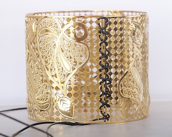 UPPER ARM BRACELET, Chunky Gold bracelet, Leaves Bracelet, Wide Gold Cuff, Gold Armlet, Statement Cuff, Ornaments Ethnic Handmade Jewelry