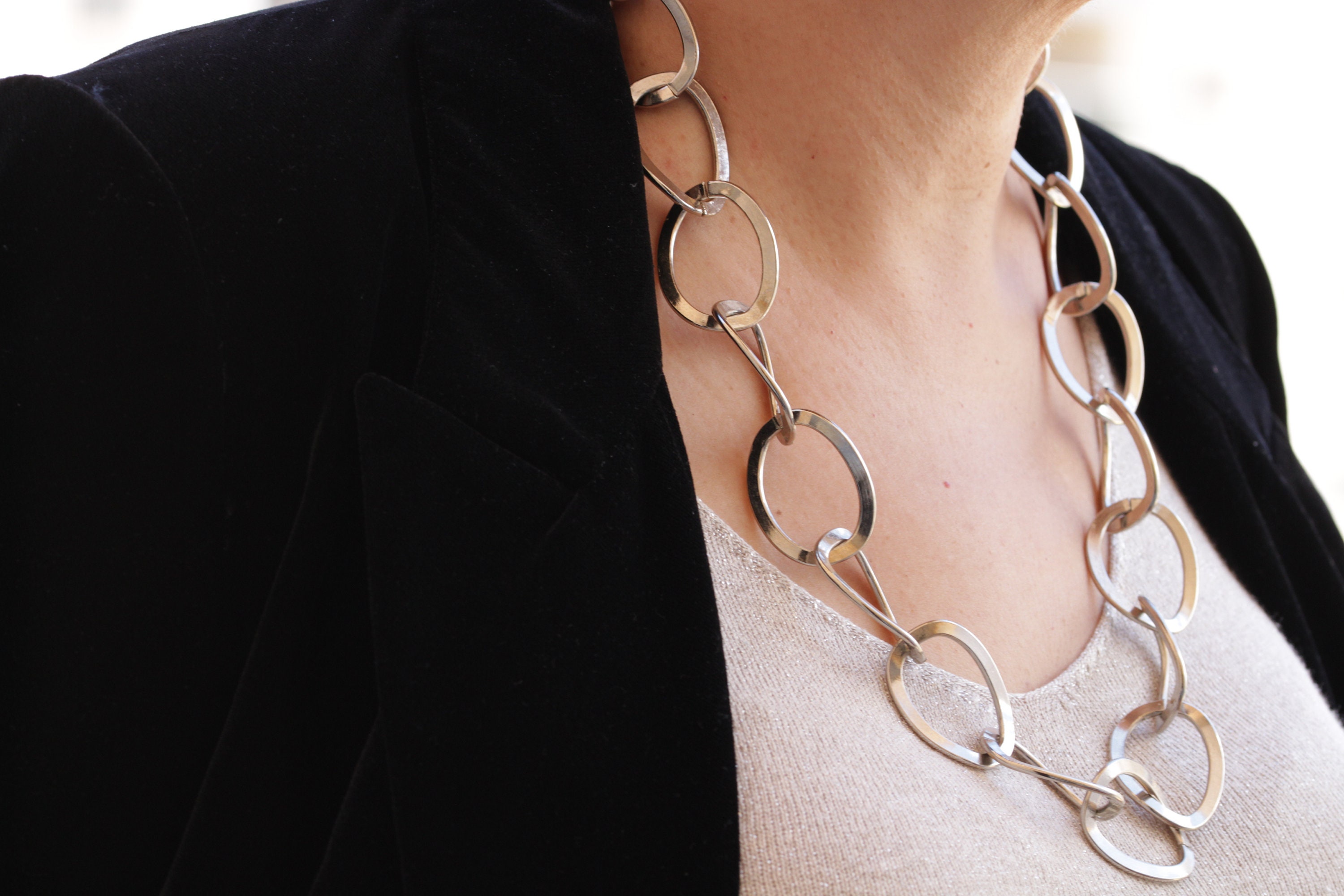 Paparazzi perfect mismatch copper hotsell necklace