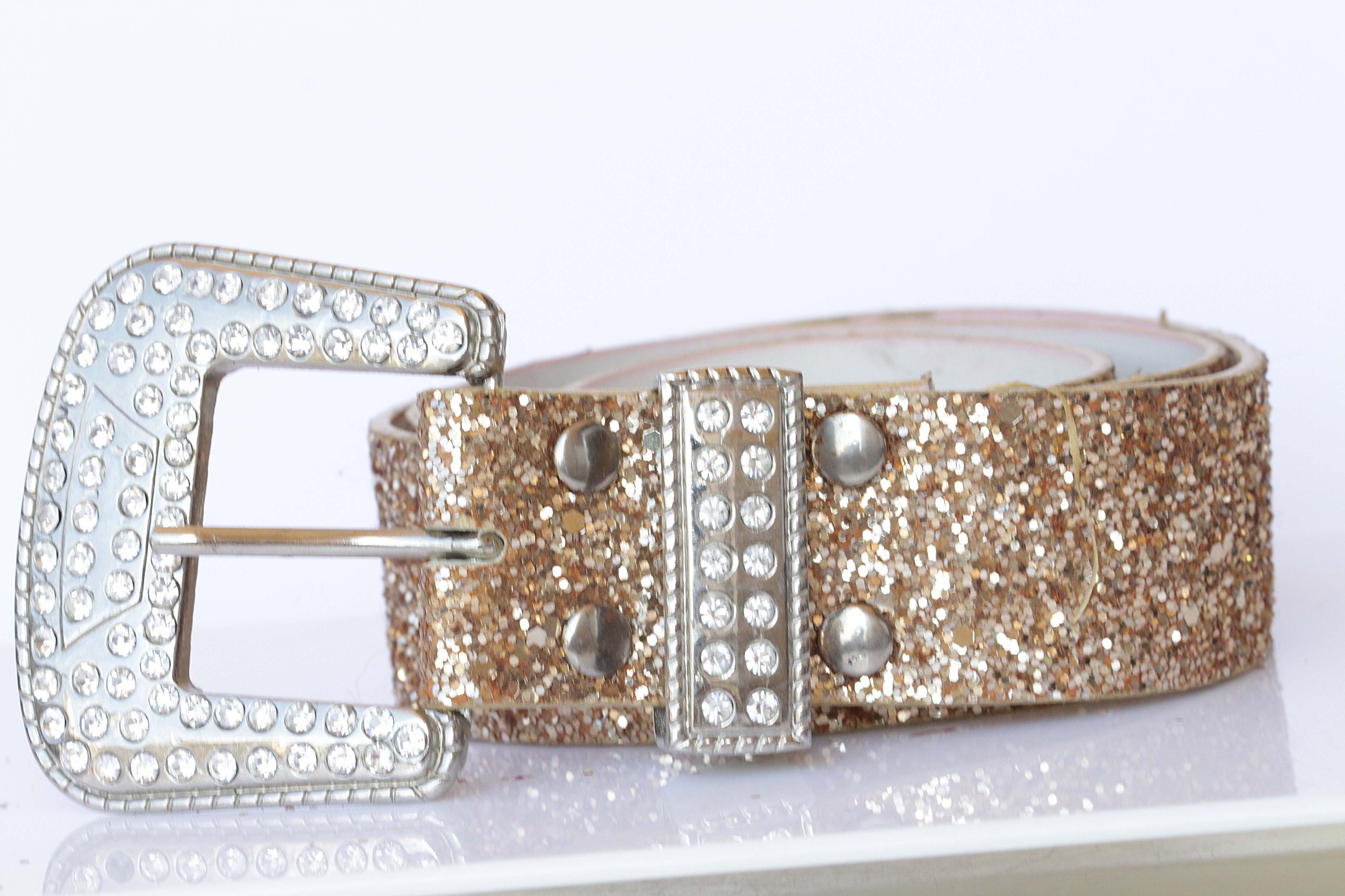 ベルト Rabanne Disco-Inspired Gold Belt Rabanne Disco-Inspired Gold Belt in Black | THE LIST