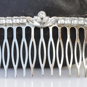 Hair Comb Wedding Crystal, Brides Crystal Hair Comb Bridal Long Hair,Rhinestone Hair Accessories,  Hair Piece,Halo Hair Jewelry,Art deco