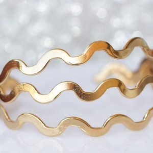 Chunky Gold bracelet, Geometric Bracelet, Wide Gold Cuff, Gold Cuff Bracelet, Modern Cuff Bracelet, Fashion Open Cuff, Classic Jewelry Gift