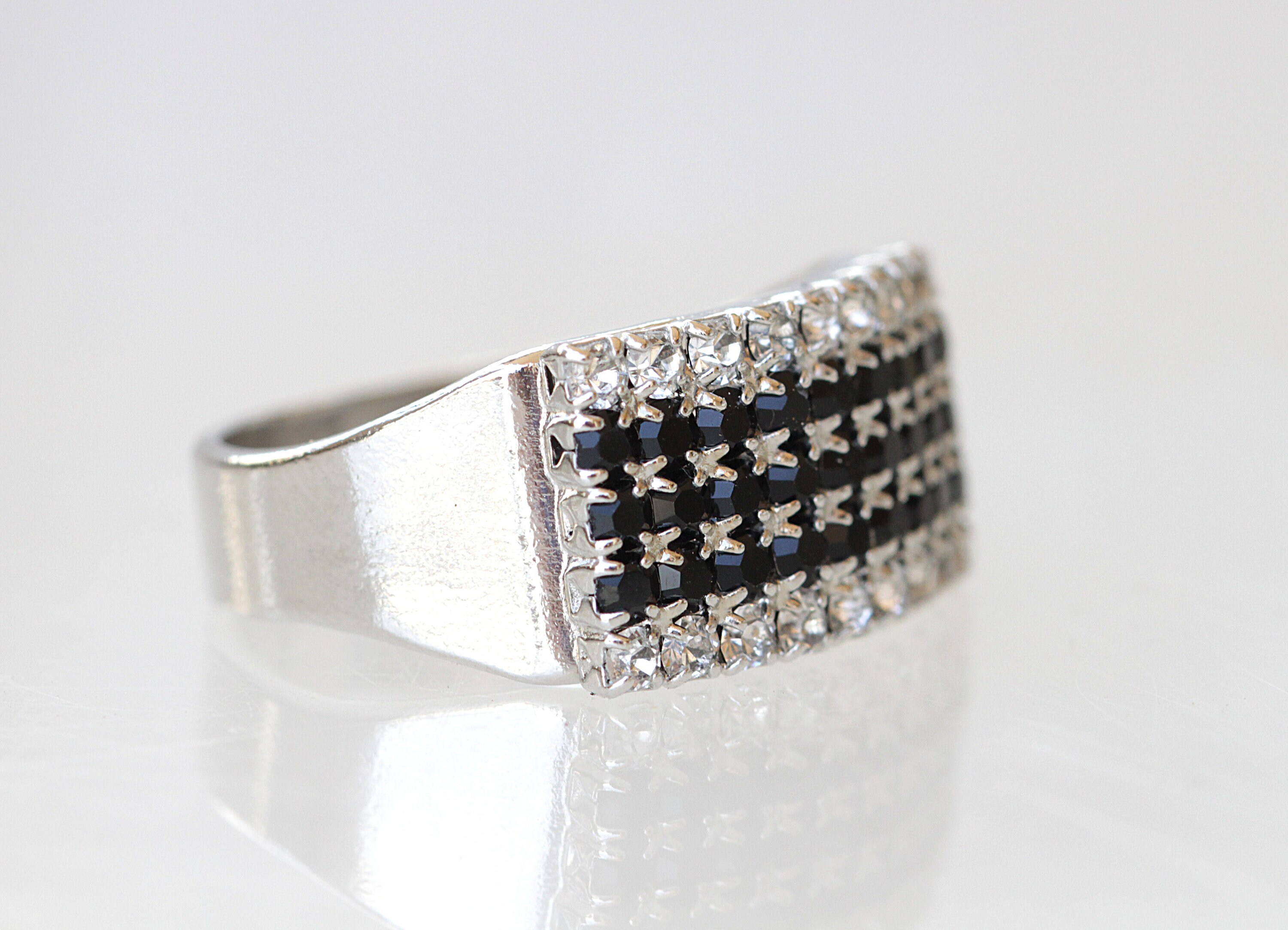 Pave Crystal Ring