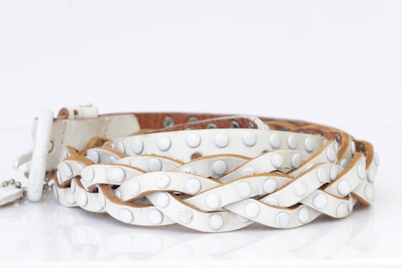 Thin braided clearance belt