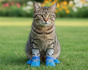 Wasserdichte Haustiersocken | Anti-Rutsch-Strick-Pfotenstiefel, Winterwärme