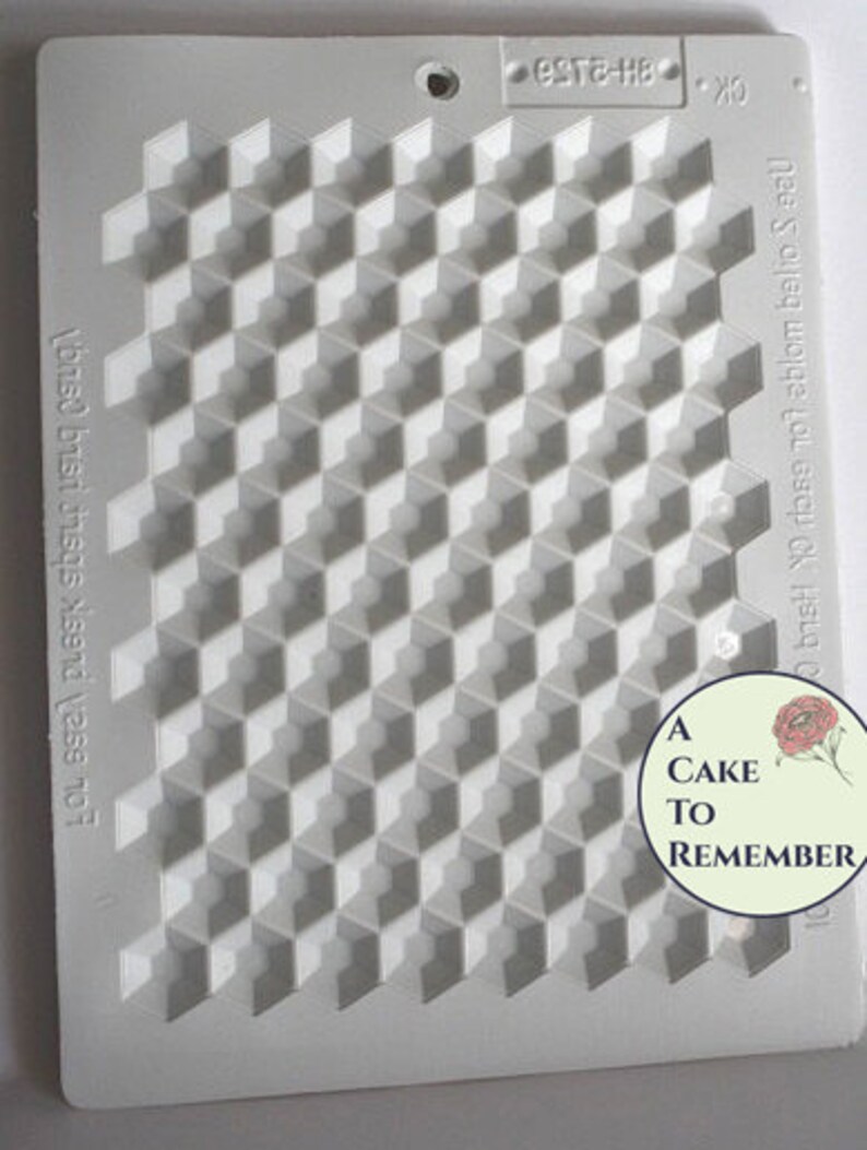 Hexagonal Sugar jewel mold isomalt gem mold mould for sugar Etsy