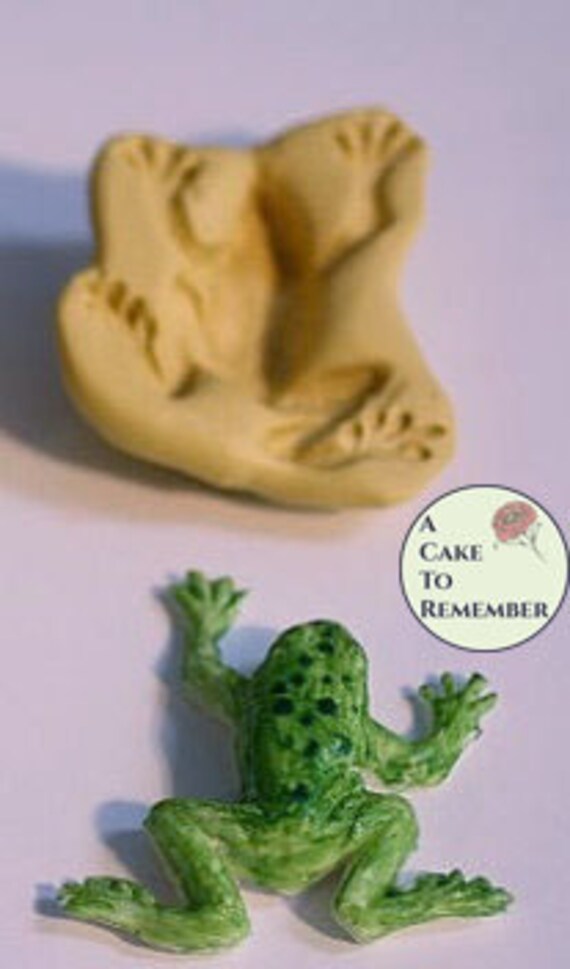 Moule De Grenouille De Silicone Pour La Decoration De Gateau Etsy