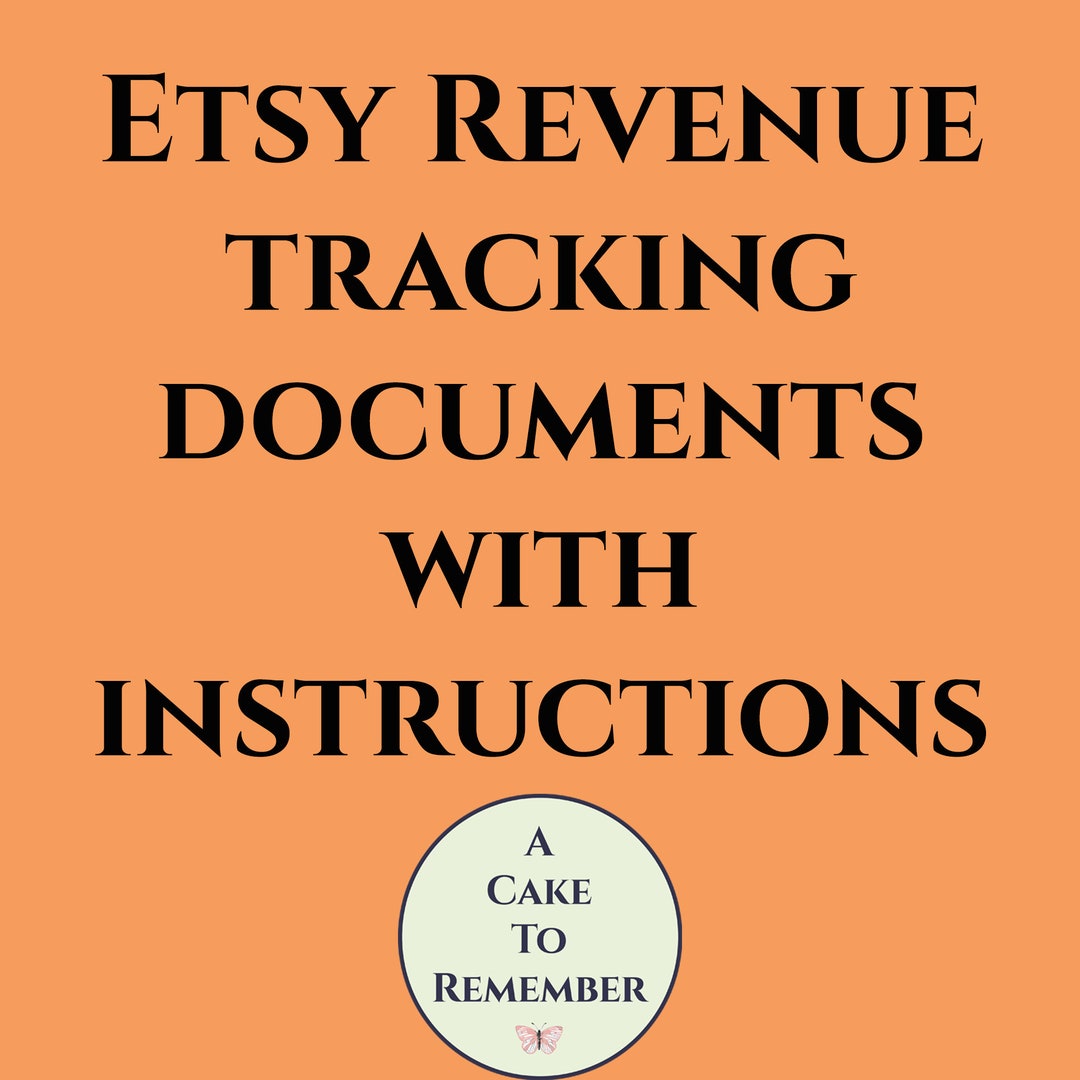 Etsy Tracking Charts for Revenue and Ads Spend Tracking. Etsy