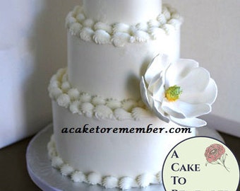 Downloadable PDF- How To Make Your Own Wedding Cake. Diy Wedding cake, DIY weddings sugar craft tutorial