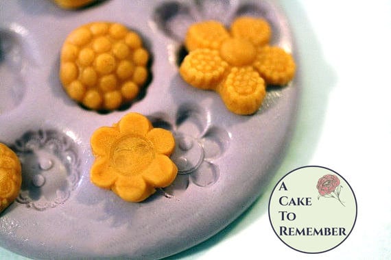 Silicone Button Mold Tiny Buttons Mold For Cake Decorating